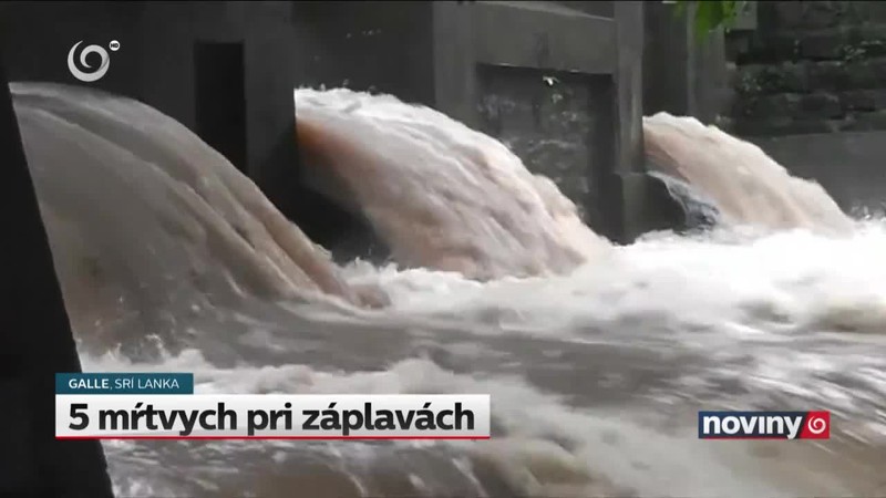 5 mŕtvych pri záplavách