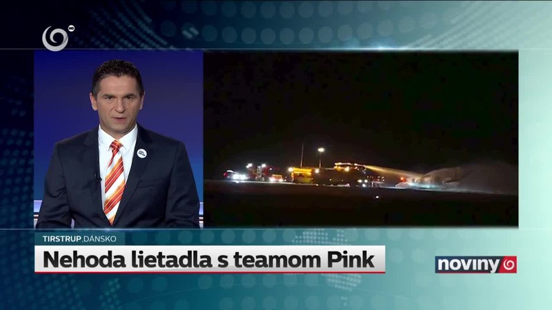 Nehoda lietadla s teamom Pink
