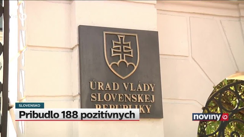 Pribudlo 188 pozitívnych