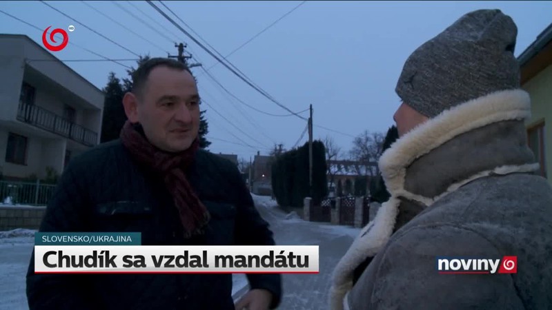 Chudík sa vzdal mandátu