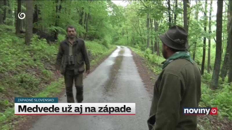 Medvede už aj na západe