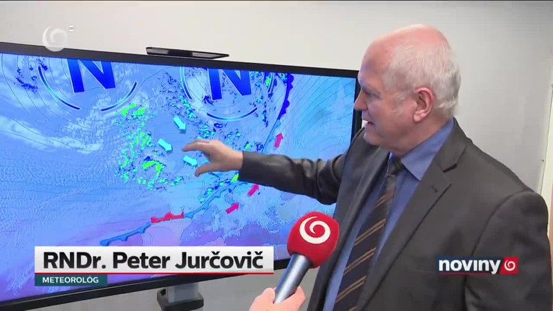 Víchrica Sabine už dorazila k nám