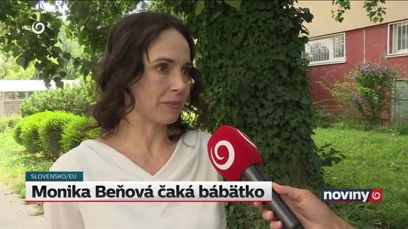 Monika Beňová čaká bábätko