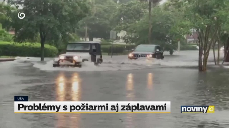 Problémy s požiarmi aj záplavami