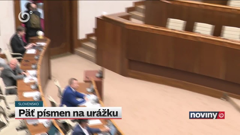 Päť písmen na urážku