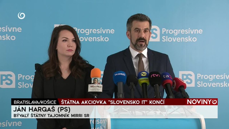 ŠTÁTNA AKCIOVKA "SLOVENSKO IT" KONČÍ