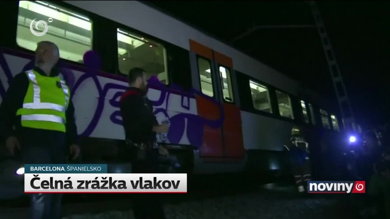 Čelná zrážka vlakov