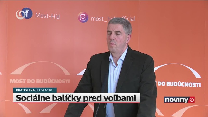 Sociálne balíčky pred voľbami