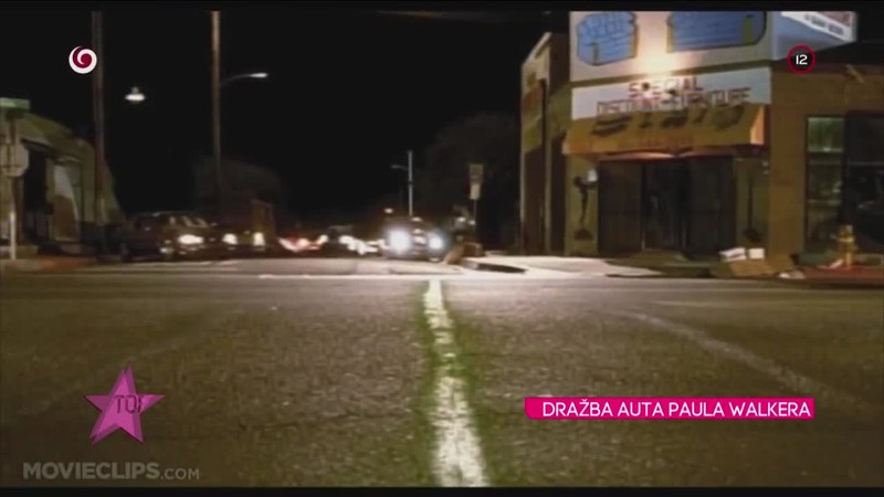 DRAŽBA AUTA PAULA WALKERA