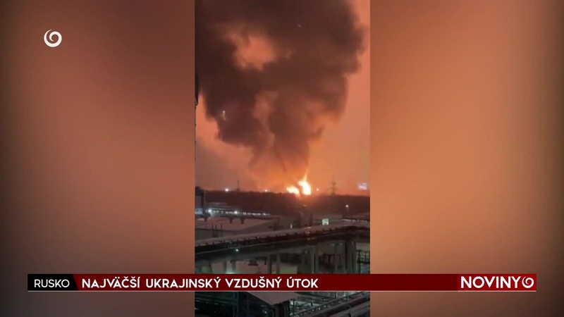 NAJVÄČŠÍ UKRAJINSKÝ VZDUŠNÝ ÚTOK