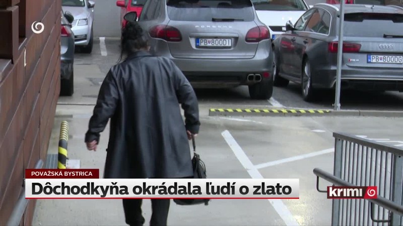 Dôchodkyňa okrádala ľudí o zlato