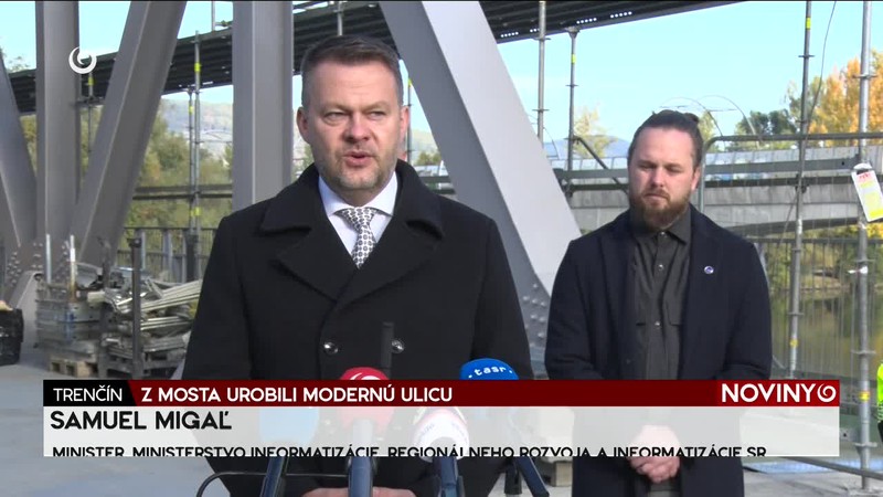 Z MOSTA UROBILI MODERNÚ ULICU