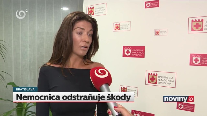 Nemocnica odstraňuje škody