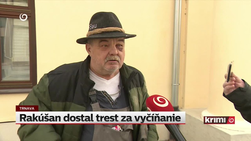 Rakúšan dostal trest za vyčíňanie