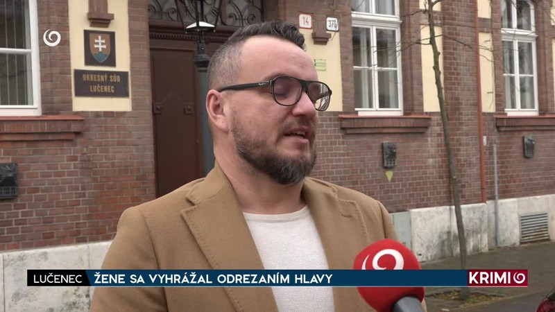 ŽENE SA VYHRÁŽAL ODREZANÍM HLAVY