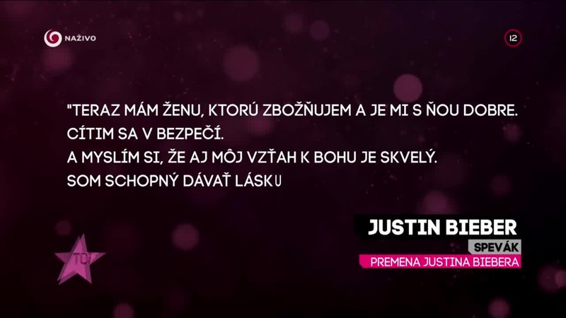 PREMENA JUSTINA BIEBERA