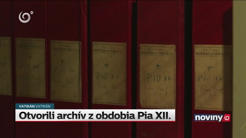 Otvorili archív z obdobia Pia XII.