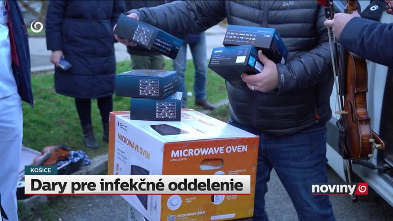 Dary pre infekčné oddelenie