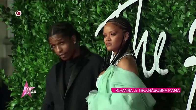 RIHANNA JE TROJNÁSOBNÁ MAMA