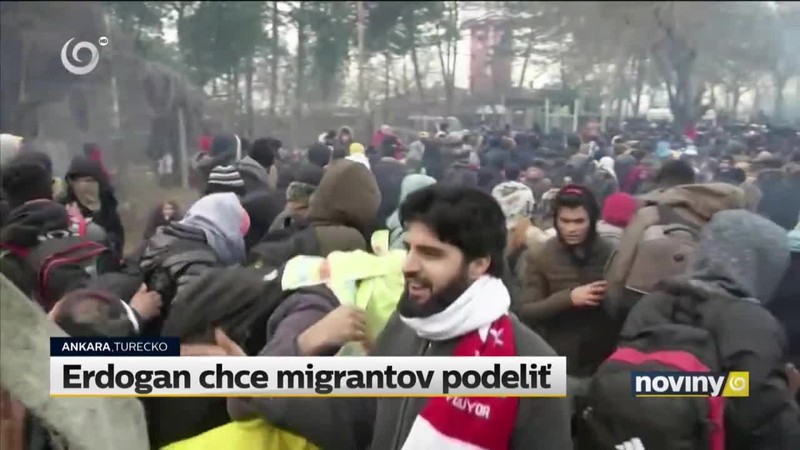 Erdogan chce migrantov podeliť