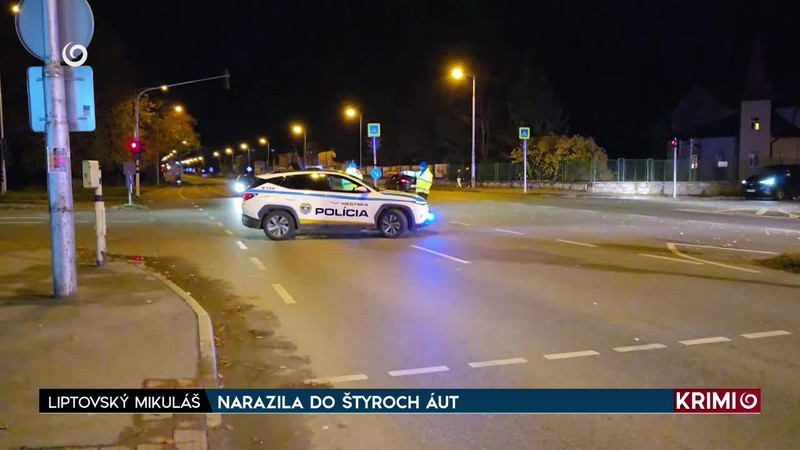 NARAZILA DO ŠTYROCH ÁUT