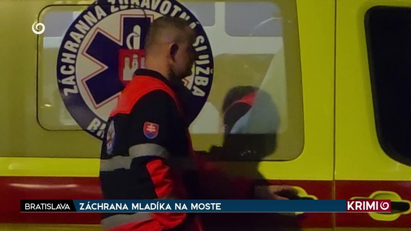 ZÁCHRANA MLADÍKA NA MOSTE