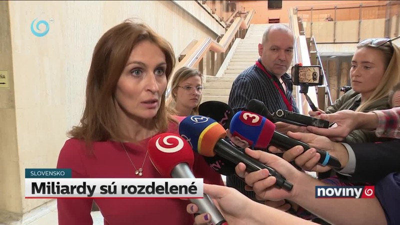 Miliardy sú rozdelené