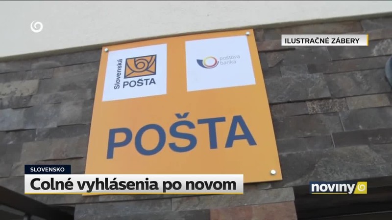 Colné vyhlásenia po novom