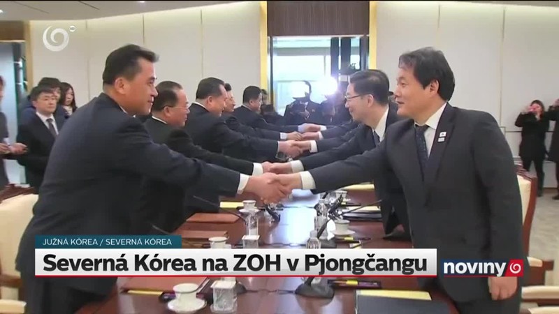 Severná Kórea na ZOH v Pjongčangu