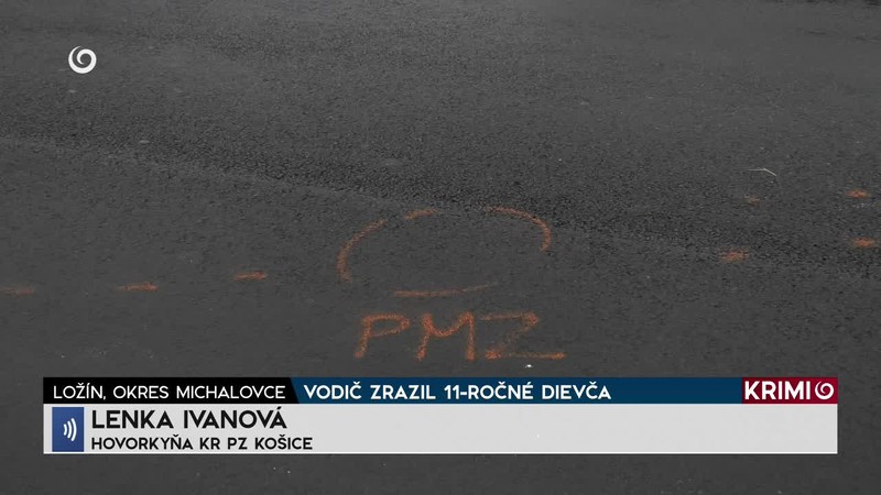 VODIČ ZRAZIL 11-ROČNÉ DIEVČA