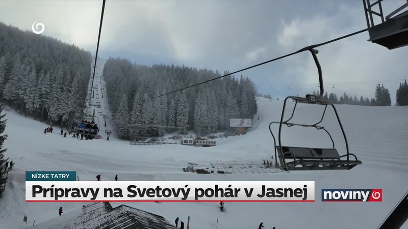 Prípravy na Svetový pohár v Jasnej