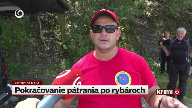 Pokračovanie pátrania po rybároch