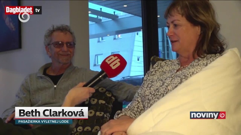 Záchrana ľudí z výletnej lode