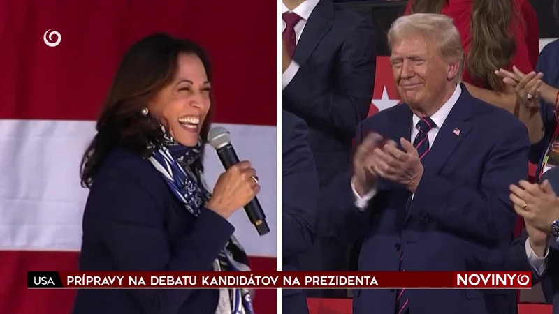 PRÍPRAVY NA DEBATU KANDIDÁTOV NA PREZIDENTA