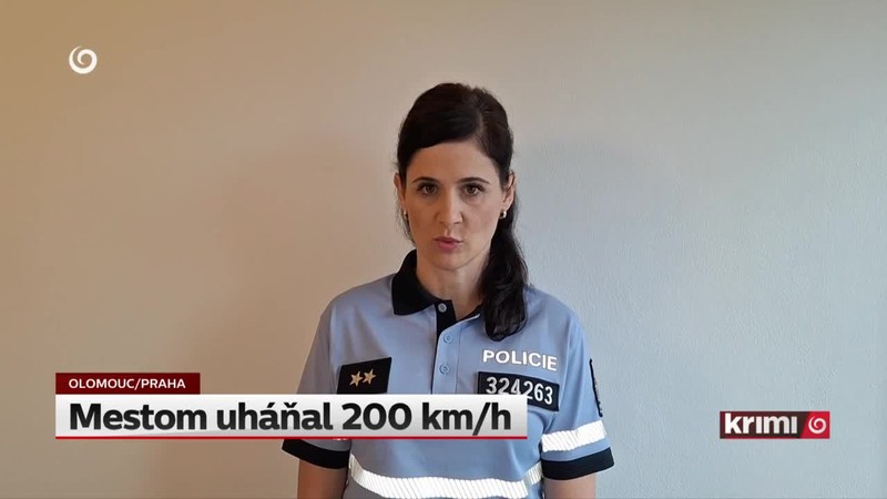 Mestom uháňal 200 km/h