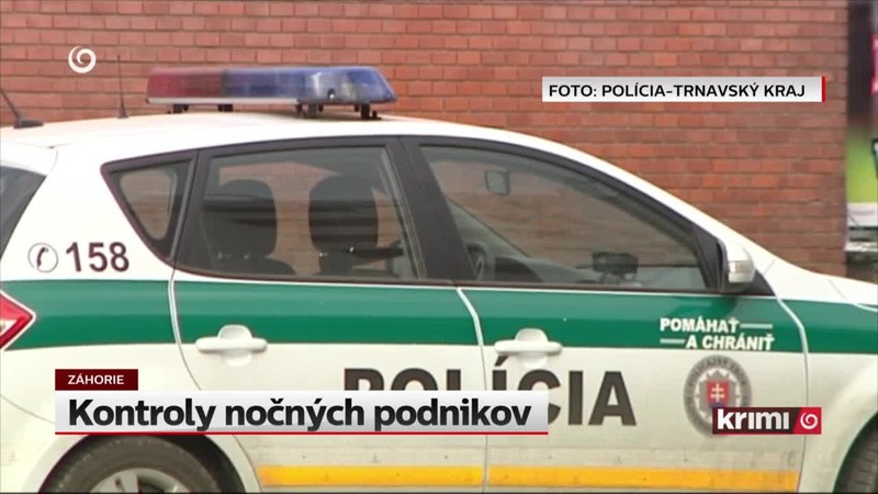 Kontroly nočných podnikov
