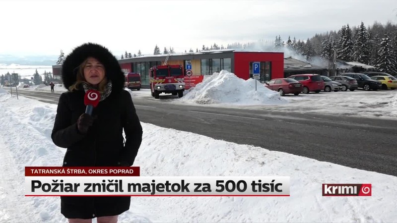 Požiar zničil majetok za 500 tisíc