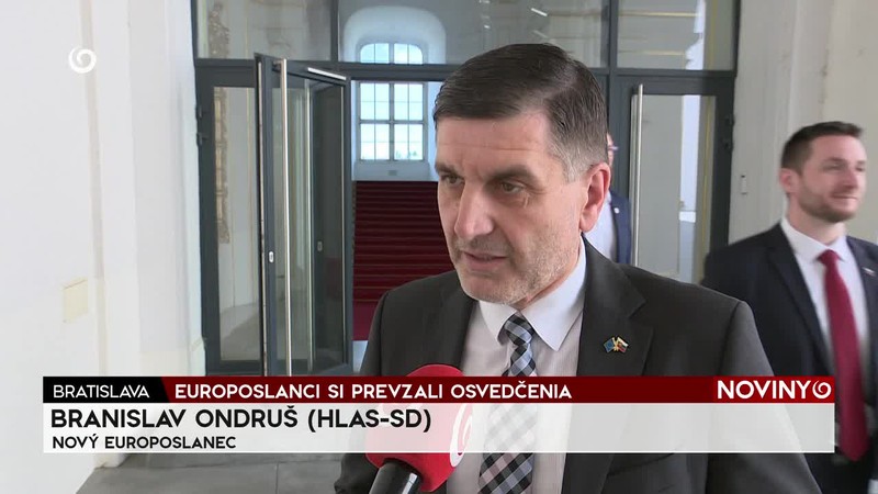 EUROPOSLANCI SI PREVZALI OSVEDČENIA