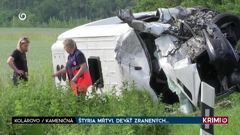 ŠTYRIA MŔTVI, DEVÄŤ ZRANENÝCH...