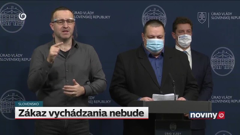 Zákaz vychádzania nebude