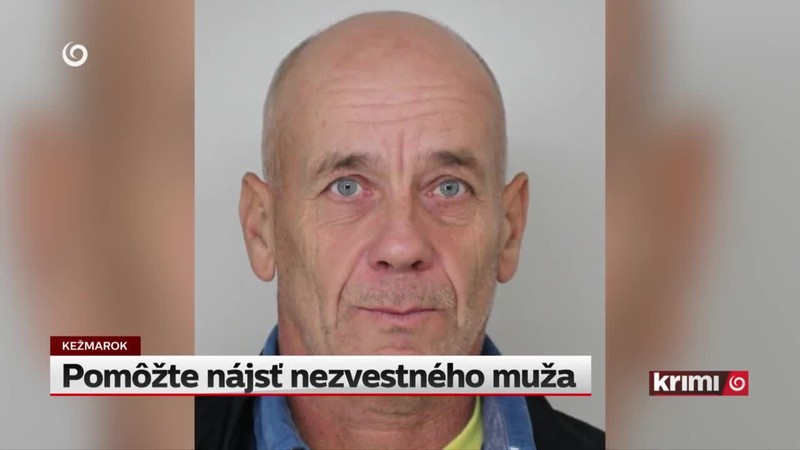 Pomôžte nájsť nezvestného muža
