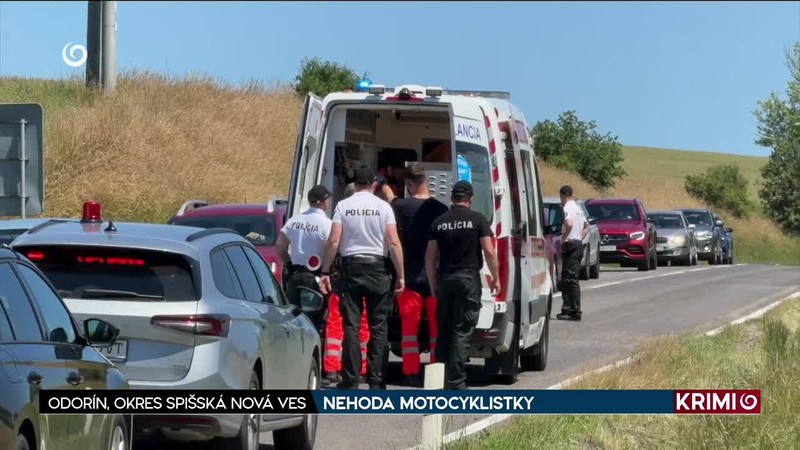 NEHODA MOTOCYKLISTKY