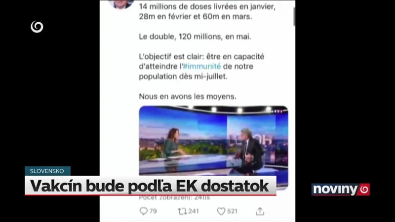 Vakcín bude podľa EK dostatok