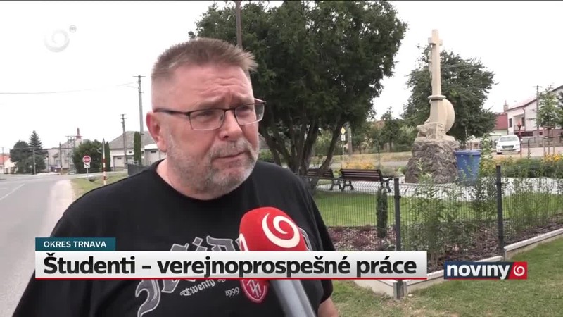 Študenti - verejnoprospešné práce