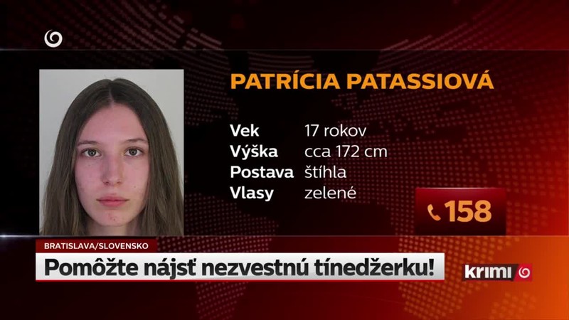 Pomôžte nájsť nezvestnú tínedžerku!
