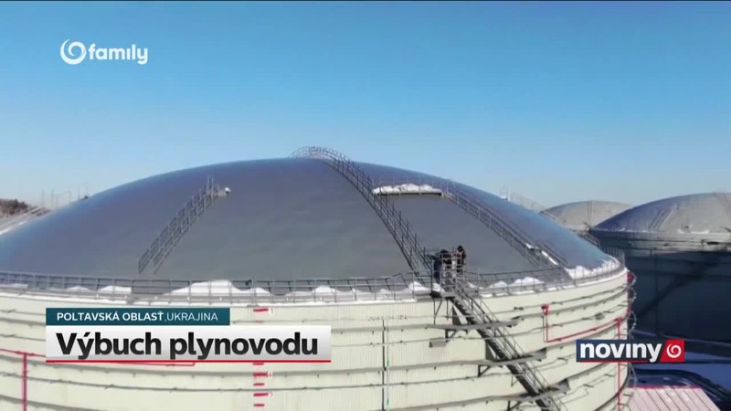 Výbuch plynovodu
