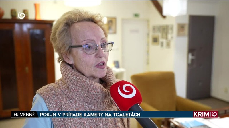 POSUN V PRÍPADE KAMERY NA TOALETÁCH