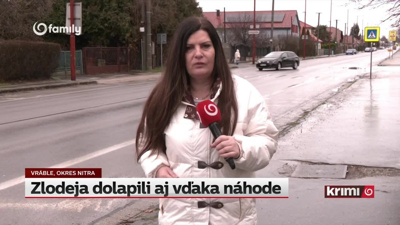 Zlodeja dolapili aj vďaka náhode
