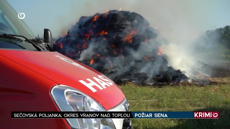 POŽIAR SENA