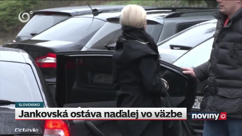 Jankovská ostáva naďalej vo väzbe